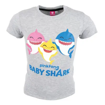 Baby Shark Doo gyerek rövid póló, felső 116 cm