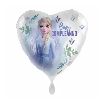 Disney Jégvarázs Elsa Buon Compleanno fólia lufi 43 cm