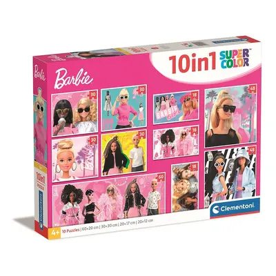 Barbie Girl 10 az 1-ben puzzle Clementoni