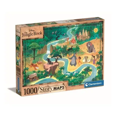 Mesetérkép Jungle Book 1000 db-os puzzle Clementoni