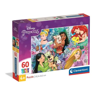 Disney Hercegnők Little Friends 60 db-os puzzle Clementoni