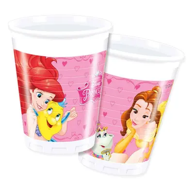 Disney Hercegnők Live Your Story műanyag pohár 8 db-os 200 ml