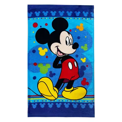 Disney Mickey Cheerful Pose kéztörlő, arctörlő, törölköző 30x50cm