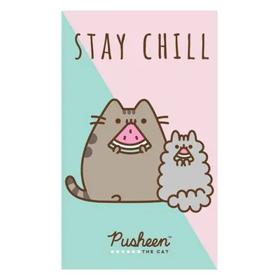 Pusheen Stay Chill kéztörlő, arctörlő, törölköző 30x50 cm