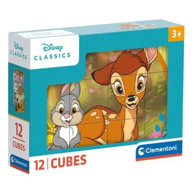 Disney Classics Striped Frame mesekocka 12 db-os Clementoni