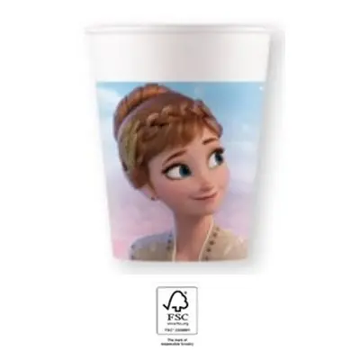 Disney Jégvarázs Wind papír pohár 8 db-os 200 ml FSC