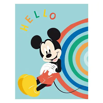 Disney Mickey Hello polár takaró 100x140cm