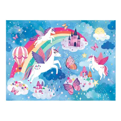 Unicorn Dreams karcolás és szippantás puzzle Mudpuppy