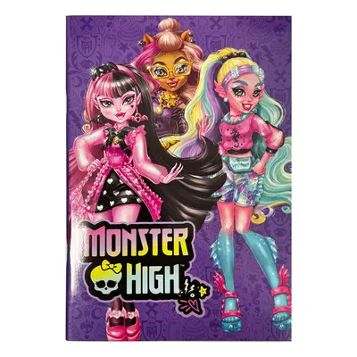 Monster High B/5 vonalas füzet 40 lapos