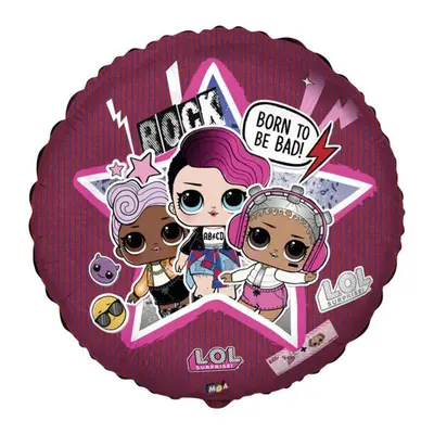 LOL Surprise Born to be Bad fólia lufi 46 cm (WP)