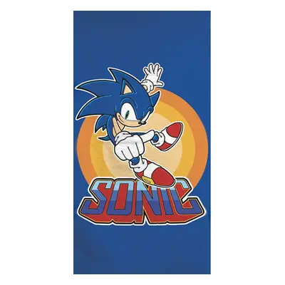 Sonic a sündisznó fürdőlepedő, strand törölköző 70x140cm (Fast Dry)