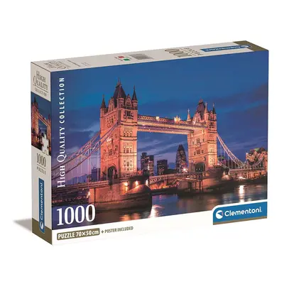 London Tower Bridge 1000 db-os puzzle Clementoni