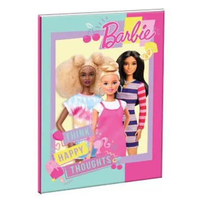 Barbie Happy Thoughts B/5 vonalas füzet 40 lapos