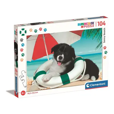 Kutyás Sunny Beach 104 db-os puzzle Clementoni