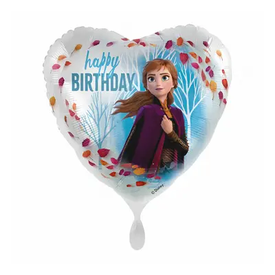 Disney Jégvarázs Anna Happy Birthday fólia lufi 43 cm