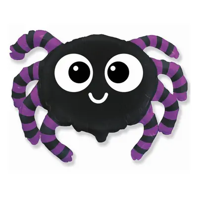 Halloween Pók Purple fólia lufi 79 cm (WP)