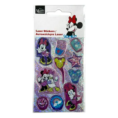 Disney Minnie Smiles hologrammos matrica szett - ÚJ