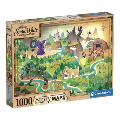 Mesetérkép Snow White 1000 db-os puzzle Clementoni