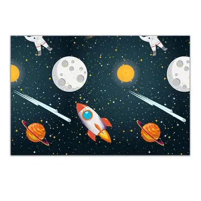 Űr Rocket Space műanyag asztalterítő 120x180 cm