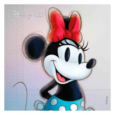 Disney Minnie 100 szalvéta 20 db-os 33x33 cm FSC