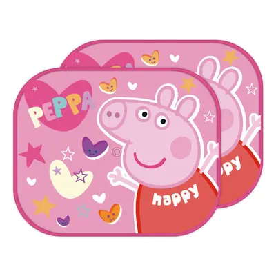 Peppa malac Happy napellenző ablakra 2 db-os