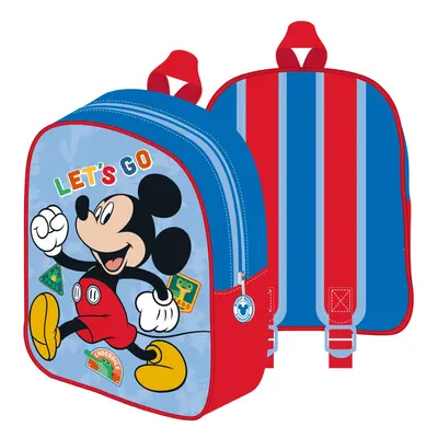 Disney Mickey Let&#039;s Go hátizsák, táska 24 cm