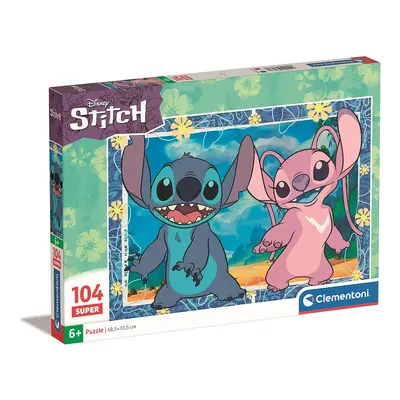 Disney Lilo és Stitch, A csillagkutya Angel 104 db-os puzzle Clementoni