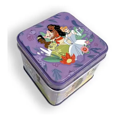 Disney Hercegnők Purple mini fém doboz 7,5 cm