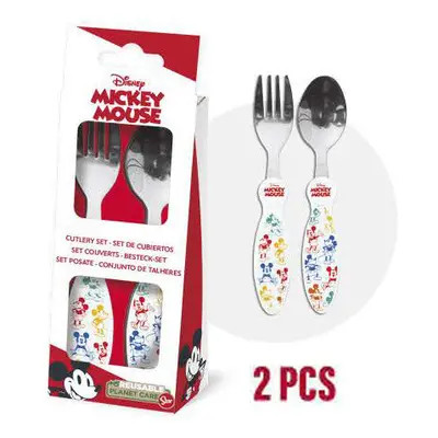 Disney Mickey fém evőeszköz készlet - 2 darabos