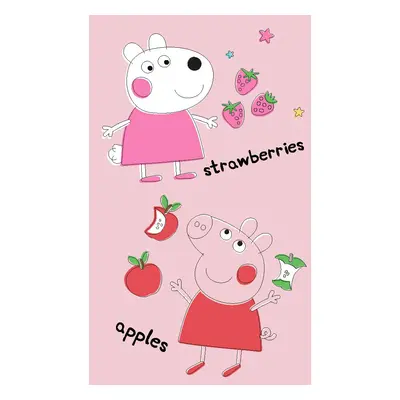 Peppa malac Fruits kéztörlő, arctörlő, törölköző 30x50 cm