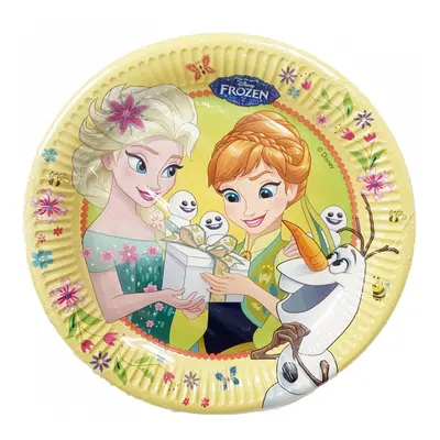 Disney Jégvarázs Fever papírtányér 8 db-os 23 cm