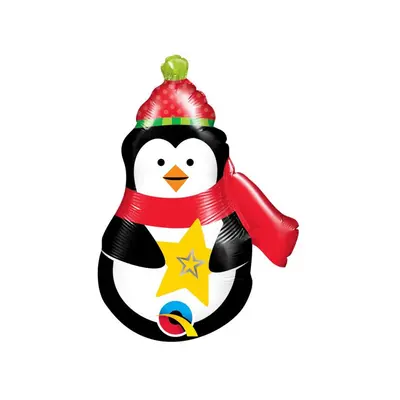 Penguin, Pingvin fólia lufi 36 cm (WP)