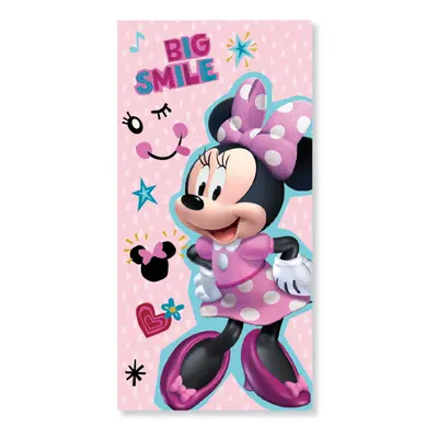 Disney Minnie Smile fürdőlepedő, strand törölköző 70x137 cm (Fast Dry)