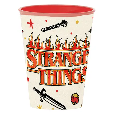 Stranger Things Upside Down pohár, műanyag 260 ml