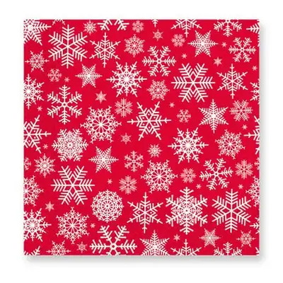 Karácsonyi Snowflakes szalvéta 20 db-os 33x33 cm