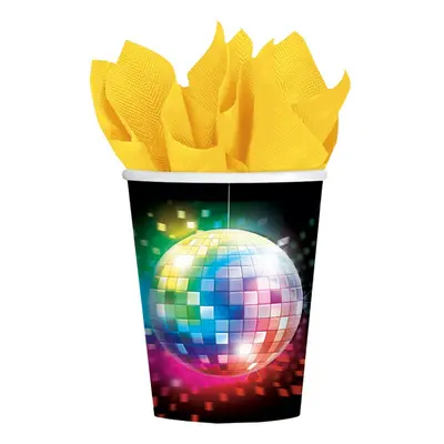 Disco Fever papír pohár 8 db-os 250 ml