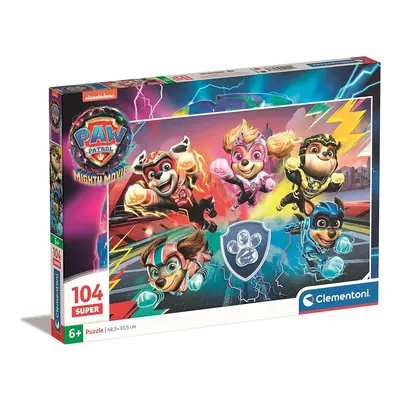 Mancs Őrjárat Mighty 104 db-os puzzle Clementoni