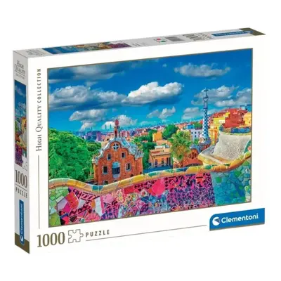 Barcelona Güell Park 1000 db-os puzzle Clementoni