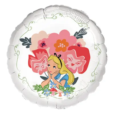 Disney Alice Csodaországban Flowers fólia lufi 43 cm