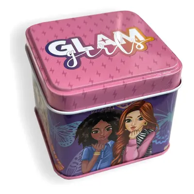 Glam Girls Butterfly mini fém doboz 7,5 cm