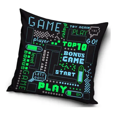 Gamer párnahuzat 40*40 cm