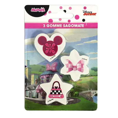 Disney Minnie forma radír szett 3 db-os