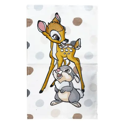 Disney Bambi Dotty Friends kéztörlő, arctörlő, törölköző 30x50 cm