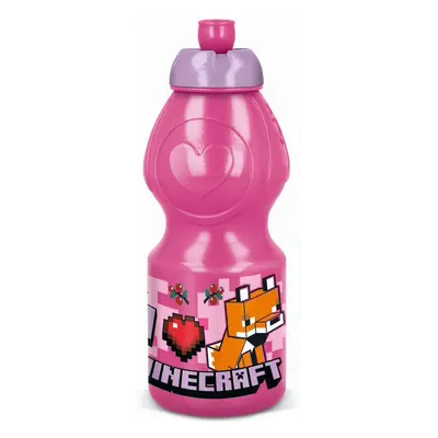 Minecraft Girls Line kulacs, sportpalack 400 ml