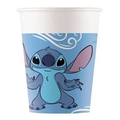 Disney Lilo és Stitch, A csillagkutya Angel papír pohár 8 db-os 200 ml FSC