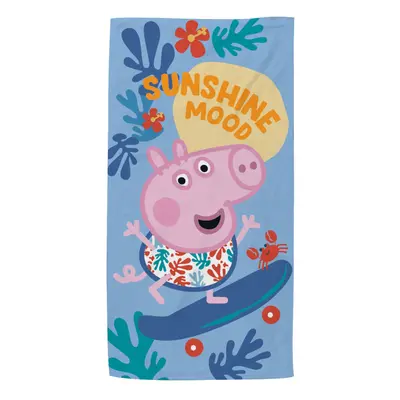 Peppa malac Skateboard fürdőlepedő, strand törölköző 70x140cm (Fast Dry)