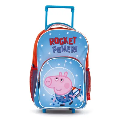 Peppa malac Rocket gurulós ovis hátizsák, táska 36 cm