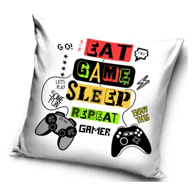 Gamer párnahuzat 40*40 cm