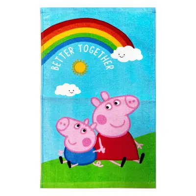 Peppa malac Together kéztörlő, arctörlő, törölköző 30x50 cm