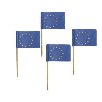 EU zászló díszítő pálca 144 db-os - ÚJ